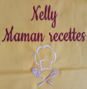 icone du logo Maman recettes, fond jaune